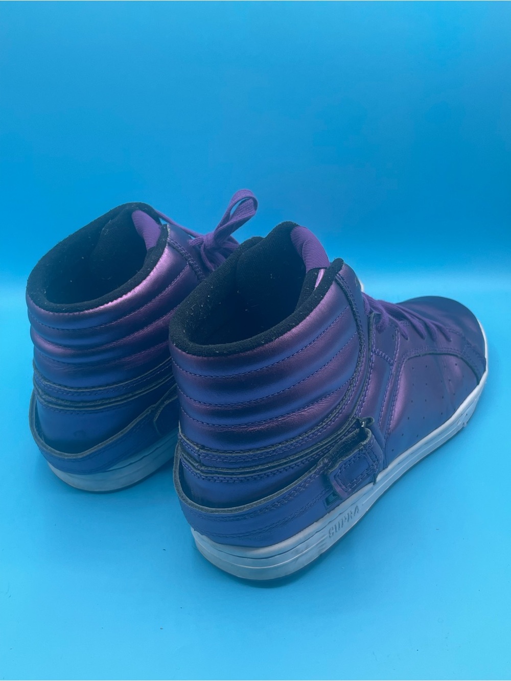 Supra‎ Suprano Purple high-top sneakers - Picture 2 of 4